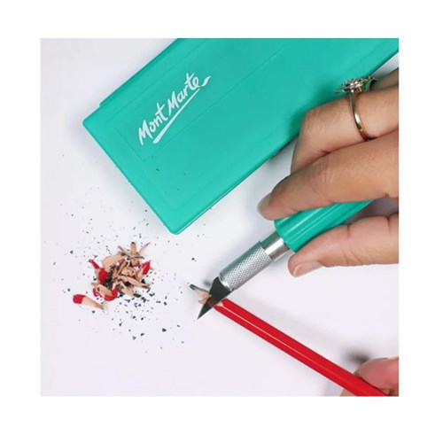 MONT MARTE HOBBY KNIFE SET SK5 Blades 13 Piece(2)